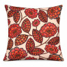 Blue Garden of Secrets cotton fabric cushion cover