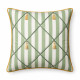 texture-tissu-coton-pompons-fond-vert-housse-de-coussin-sur-mesure