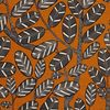 Elis coton fond caramel 2444603