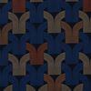 Les Arcs coton bleu roi fond marine 2502602