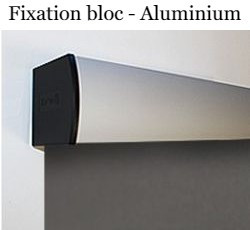 Fixation bloc - aluminium