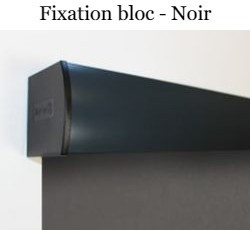 Fixation bloc noir