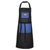 Tablier homme noir/bleu royal Jeantabhom1
