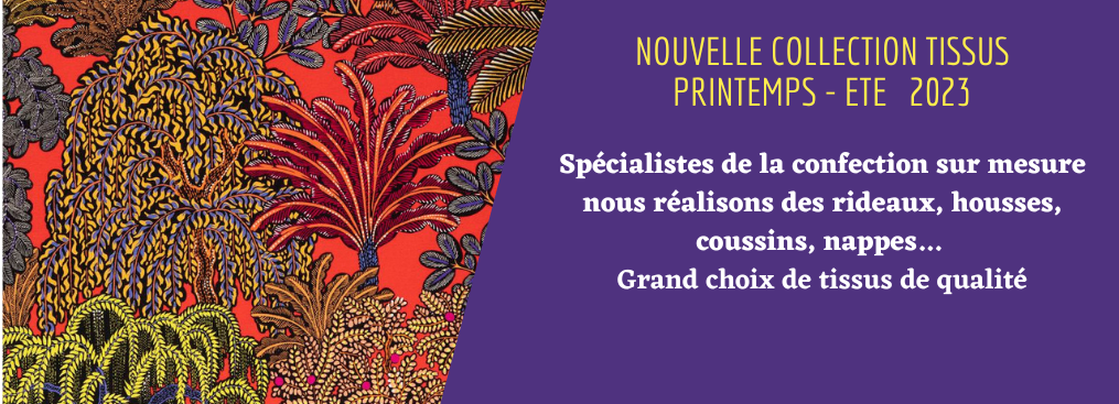 nouvelle collection de tissus d'ameublement printemps été 2023