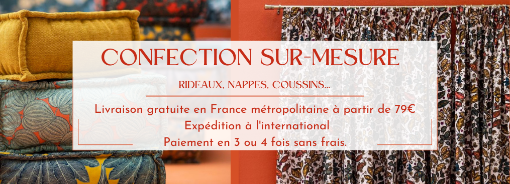 Rideaux Made in France sur mesure