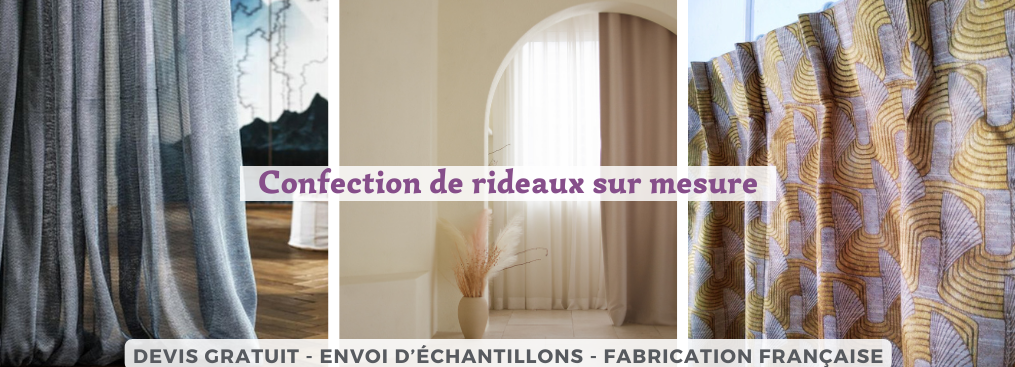Rideaux Made in France sur mesure